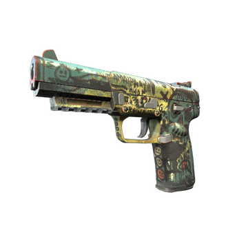 StatTrak™ Five-SeveN | Scrawl (Battle-Scarred)
