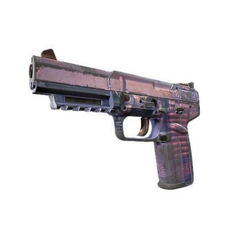 StatTrak™ Five-SeveN | Dark Polymer (Battle-Scarred)