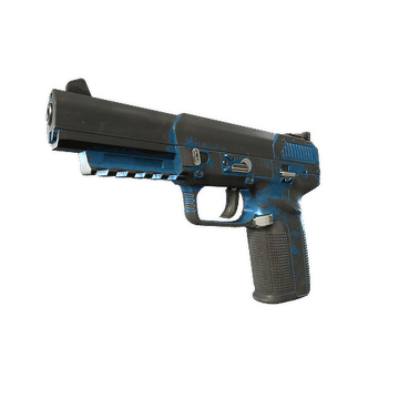 Five-SeveN | Sky Blue (Battle-Scarred)