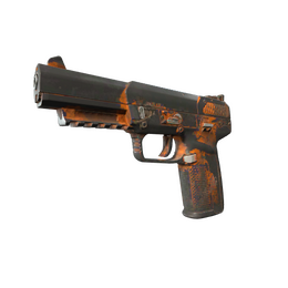 Five-SeveN | Orange Peel (Battle-Scarred)