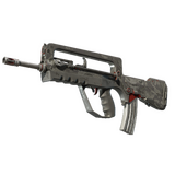 FAMAS | Grey Ghost (Battle-Scarred)