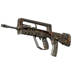 FAMAS | Crypsis (Battle-Scarred)