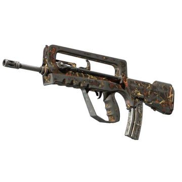 FAMAS | Crypsis (Battle-Scarred)