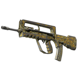 FAMAS | Macabre (Battle-Scarred)