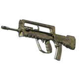 FAMAS | Palm (Battle-Scarred)