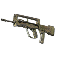 FAMAS | Palm (Battle-Scarred)