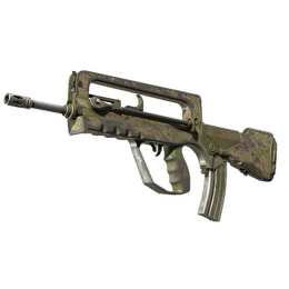 FAMAS | Palm (Battle-Scarred)