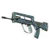 FAMAS | Cyanospatter (Field-Tested)
