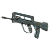 FAMAS | Cyanospatter (Battle-Scarred)