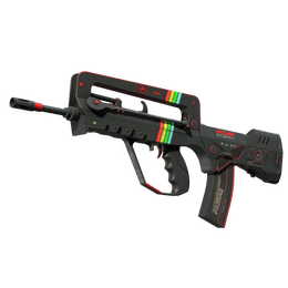 FAMAS | ZX Spectron (Battle-Scarred)
