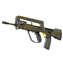 FAMAS | Neural Net (Battle-Scarred)
