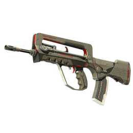 FAMAS | Mecha Industries (Battle-Scarred)
