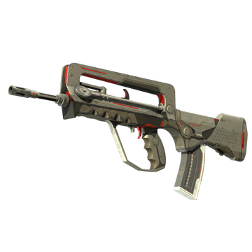 FAMAS | Mecha Industries (Battle-Scarred)