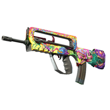 StatTrak™ FAMAS | Bad Trip (Well-Worn)