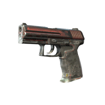 StatTrak™ P2000 | Urban Hazard (Battle-Scarred)