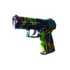 StatTrak™ P2000 | Acid Etched (Well-Worn)