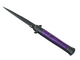 ★ Stiletto Knife | Ultraviolet (Minimal Wear)