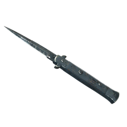 ★ StatTrak™ Stiletto Knife | Night Stripe (Battle-Scarred)