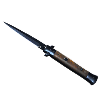★ StatTrak™ Stiletto Knife | Blue Steel (Battle-Scarred)