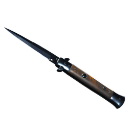 ★ Stiletto Knife | Blue Steel (Well-Worn)