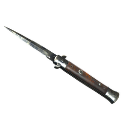 ★ Stiletto Knife | Stained (Battle-Scarred)