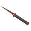 ★ Stiletto Knife | Crimson Web (Battle-Scarred)