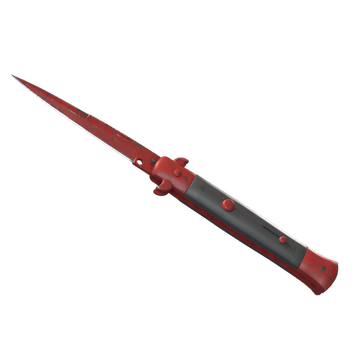 ★ Stiletto Knife | Crimson Web (Field-Tested)