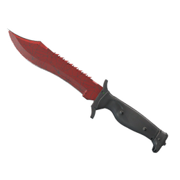 ★ Bowie Knife | Crimson Web (Well-Worn)