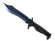 ★ StatTrak™ Bowie Knife | Blue Steel (Battle-Scarred)