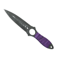 ★ Skeleton Knife | Ultraviolet (Battle-Scarred)