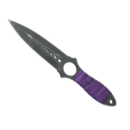 ★ Skeleton Knife | Ultraviolet (Battle-Scarred)