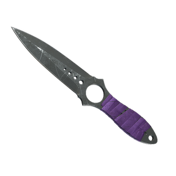 ★ Skeleton Knife | Ultraviolet (Battle-Scarred)