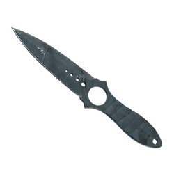 ★ Skeleton Knife | Night Stripe (Battle-Scarred)