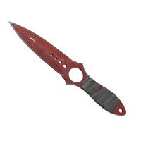 ★ StatTrak™ Skeleton Knife | Crimson Web (Battle-Scarred)