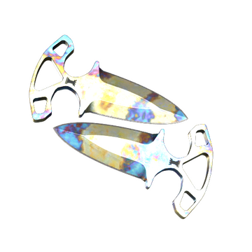 ā
 Shadow Daggers | Case Hardened (Well-Worn)