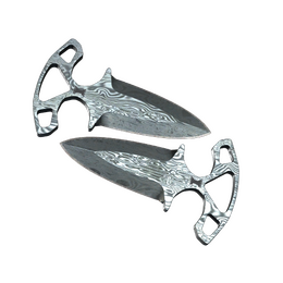 ★ Shadow Daggers | Damascus Steel (Battle-Scarred)