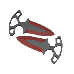 ★ Shadow Daggers | Crimson Web (Minimal Wear)