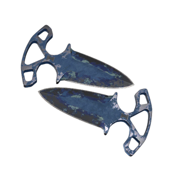 ★ Shadow Daggers | Bright Water (Battle-Scarred)