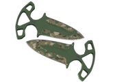 Тычковые ножи - Пиксельный камуфляж «Лес» - 160x114