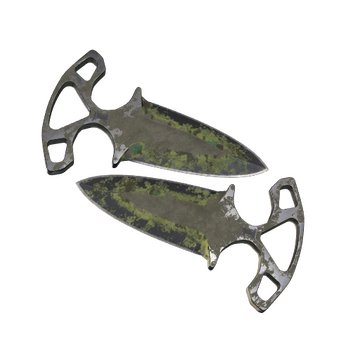★ Shadow Daggers | Boreal Forest (Battle-Scarred)