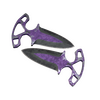 ★ Shadow Daggers | Ultraviolet (Battle-Scarred)