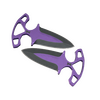 ★ Shadow Daggers | Ultraviolet (Well-Worn)