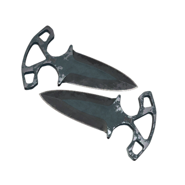 ★ Shadow Daggers | Night (Battle-Scarred)
