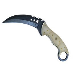 ★ StatTrak™ Talon Knife | Blue Steel (Battle-Scarred)