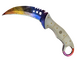 ★ StatTrak™ Talon Knife | Marble Fade (Minimal Wear)