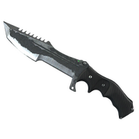 ★ StatTrak™ Huntsman Knife | Night (Battle-Scarred)