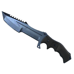 ★ Huntsman Knife | Blue Steel (Battle-Scarred)