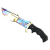 ★ Huntsman Knife | Case Hardened (Well-Worn)
