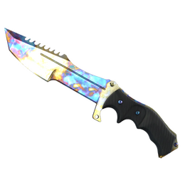 ★ Huntsman Knife | Case Hardened (Well-Worn)