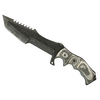 ★ Huntsman Knife | Black Laminate (Battle-Scarred)